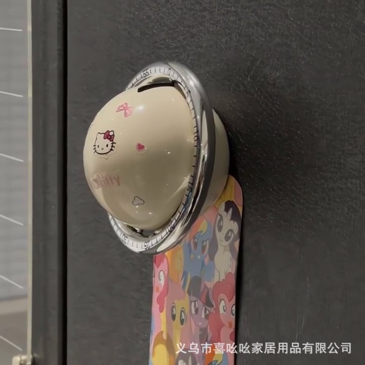 新款hlokiltty厨房计时器磁吸提醒器烘焙学生时间管理器闹钟定时|undefined