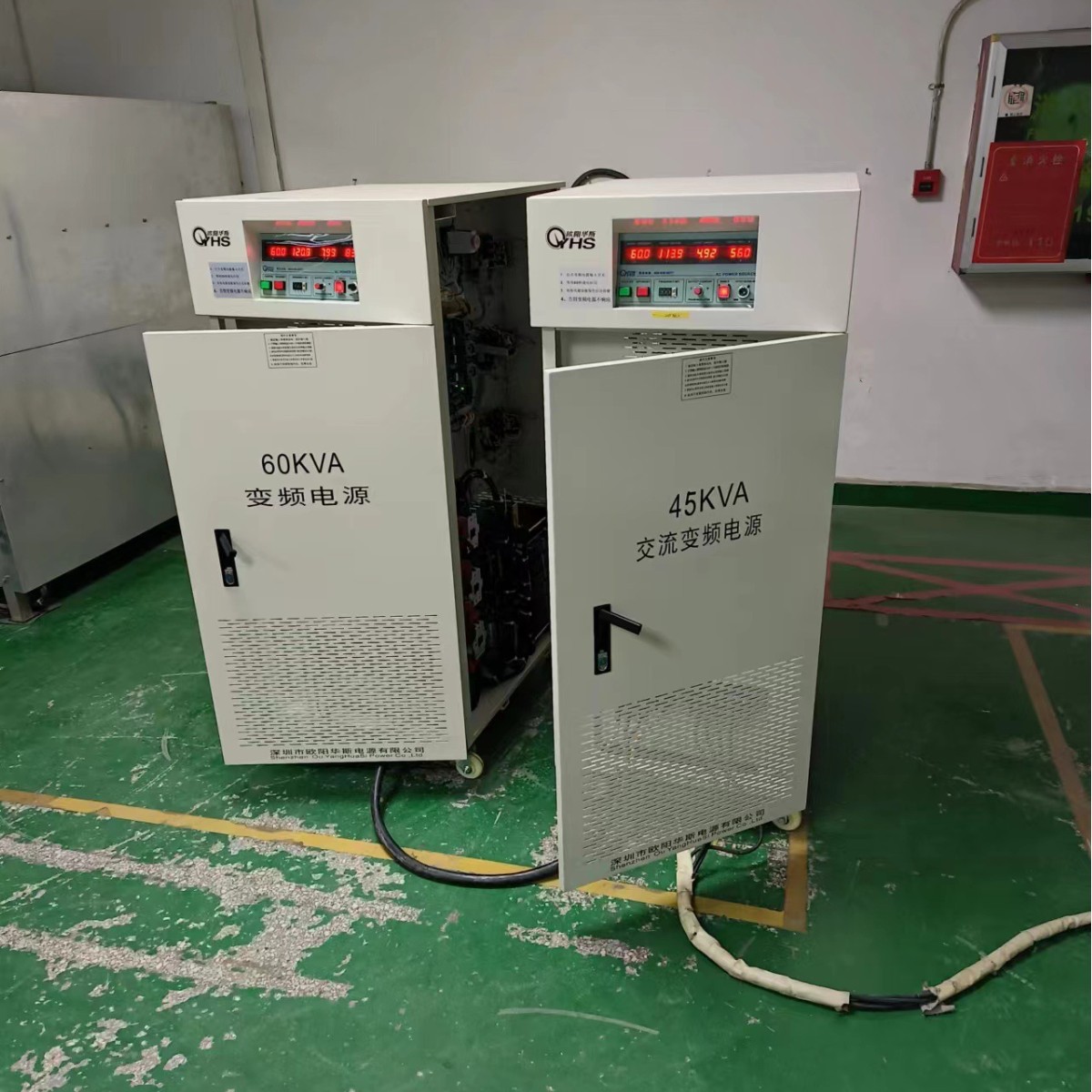 ŷ����˹����45KVA��Ƶ��Դ����������208V 60HZ�����380V 50HZ