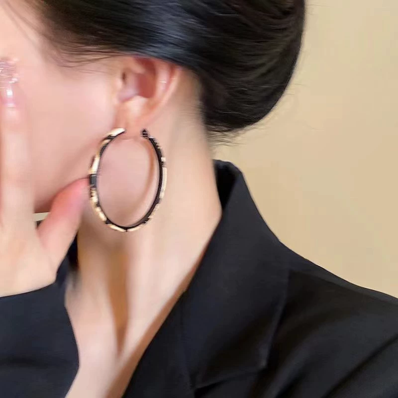 Demi-season atmospheric fashionable earrings