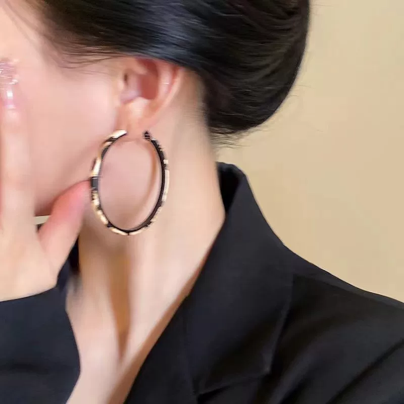 Demi-season atmospheric fashionable earrings
