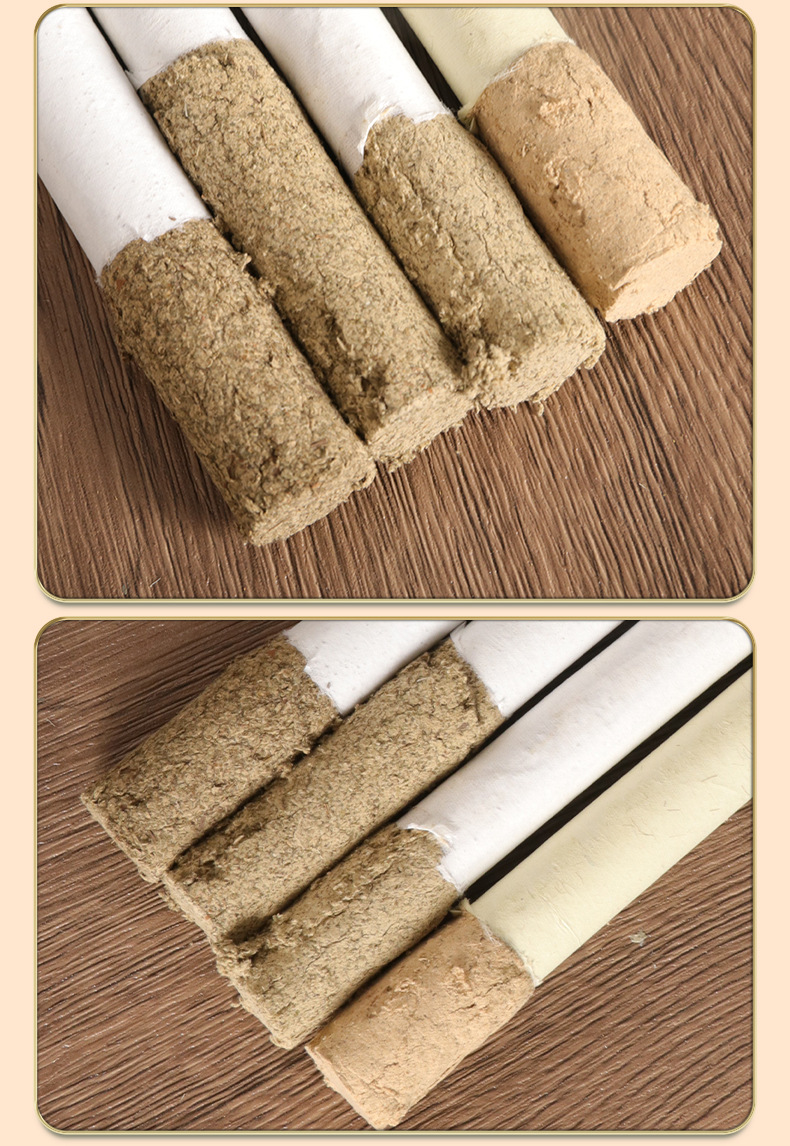 Moxa Stick Ai Tiao 1.8cm Ten Year Aged Mugwort Moxibustion Roll for Warming Therapy preparation