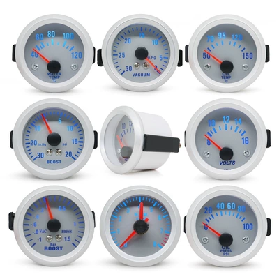 automobile instrument — Hot Selling 2-Inch 52mm Silver