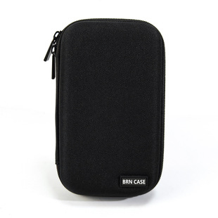 Eva box digital storage bag hard disk protection box power pack electronic kit black cloth bag