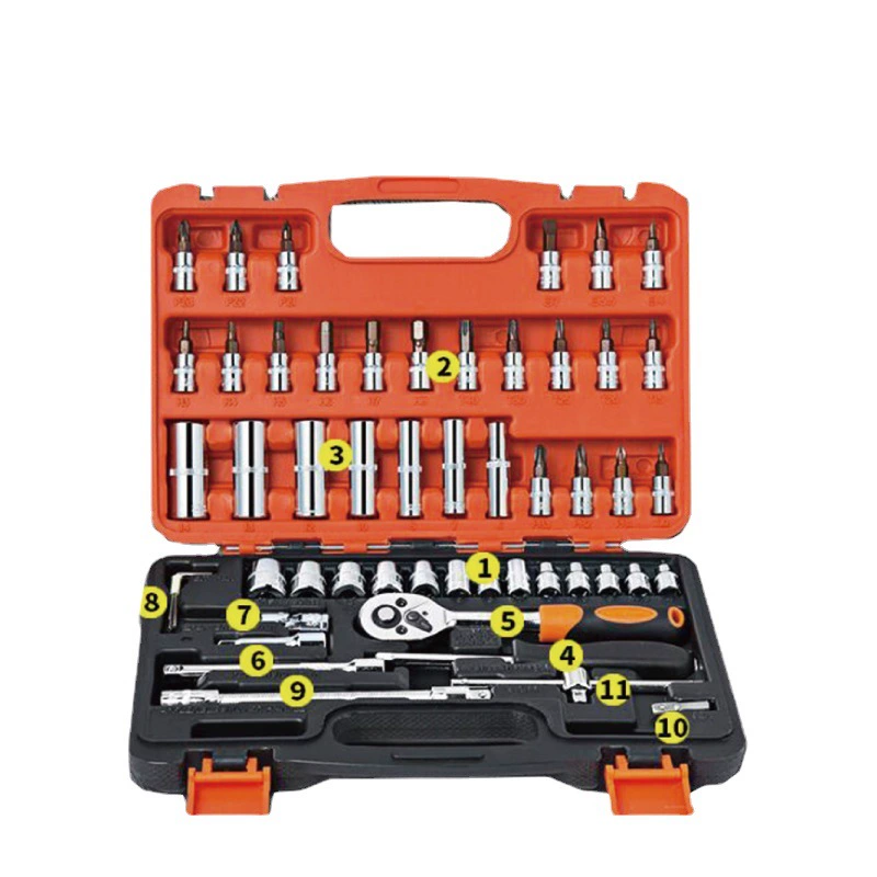 Tools set, 53 pieces