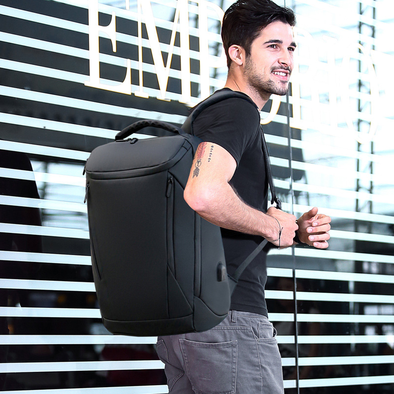 in stock Film Computer Bag Large Capacity 17.3 Inch Business Travel Office Notebook Bag College Student Backpack