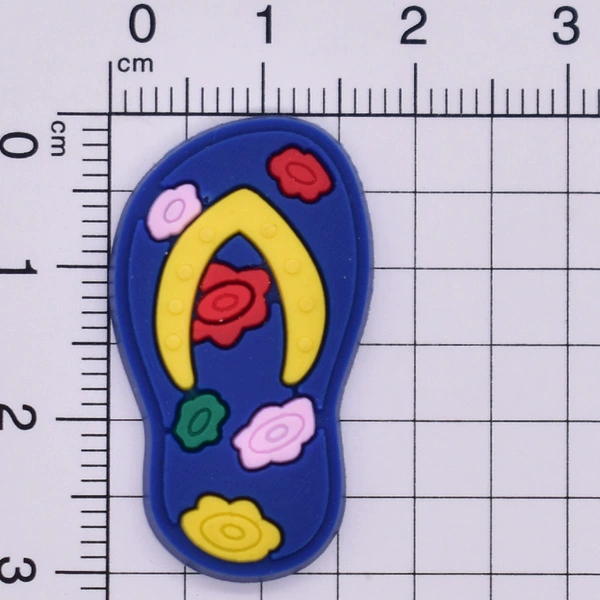 Soft glue: small flower slippers [1.7×3cm]