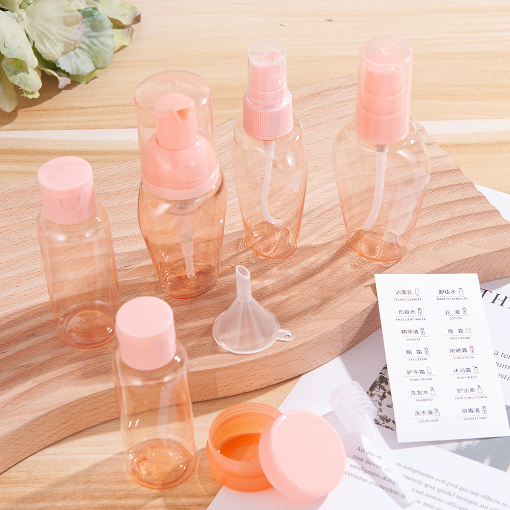 50ml;10 piezas de rosa; sub-PET/PE
