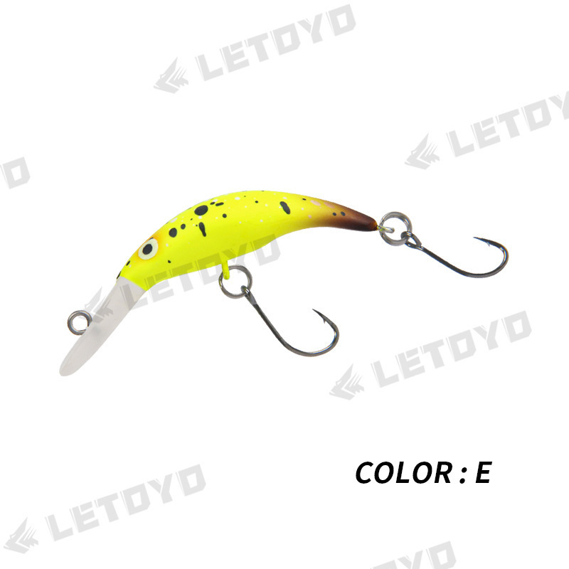 LETOYO 颤沉米诺微物路亚饵假饵38mm/2.3g淡水溪流鳟鱼马口饵|undefined