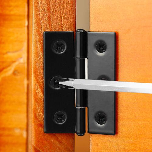 Black stainless steel hinge 1.5/2.5/3/4 inch 2 inch wooden box cabinet door small hinge leaf hinge