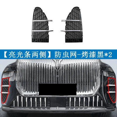 special modification accessories, Automobile anti-insect net - 26-models-of-taishan-with-bright-side-mesh-painted-black2