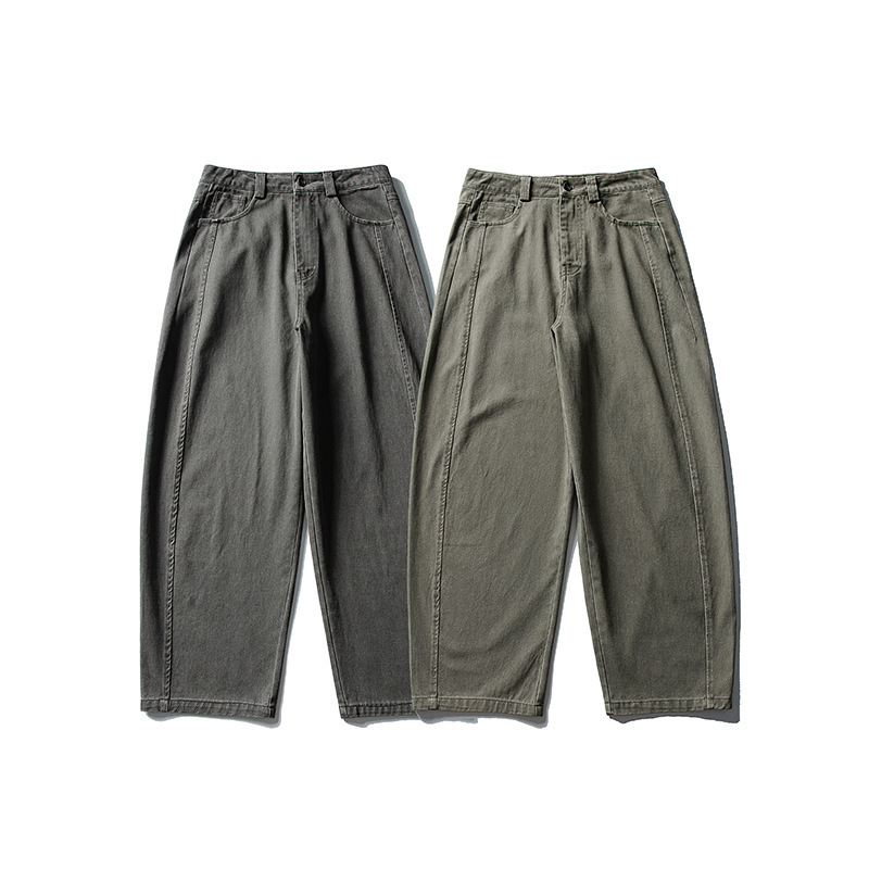 Aimatarget American Trendy Cleanfit Straight Cargo Pants Japanese Trendy Brand Scimitar Casual Pants Ck123
