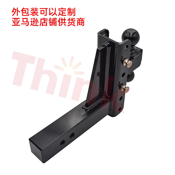 검정색 분체 도장 처리된 듀얼 트레일러 볼 조인트 조절식 트레일러 암