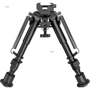 Adjustable 6-9 Picatinny Bipod with Spring Return, Durable