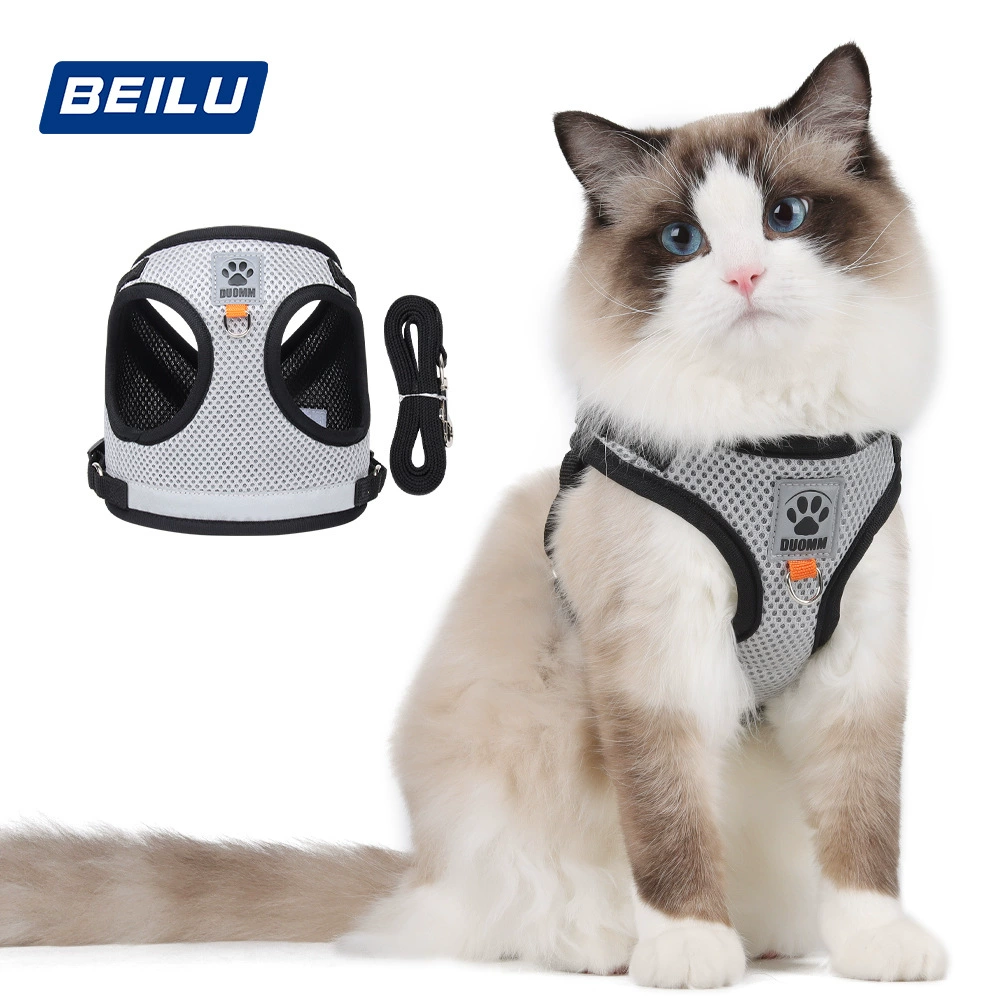 Трансграничная кошачья тяговая веревка, жилет-шлейка для собак, анти-отрывная кошачья прогулочная веревка, универсальная тяговая веревка для домашних животных для кошек и собак