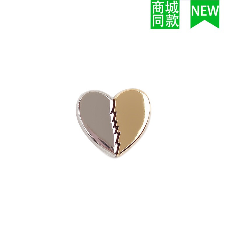 クロスボーダー卸売新しいクロックスアクセサリー靴バックル金属レターチェーン適応クロス靴花 DIY アクセサリー|undefined