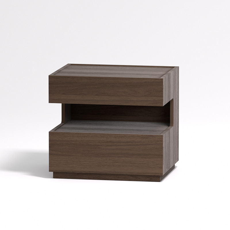 Italian Fashion Bedside Table Bedroom Modern Simple Storage Bedside Table Creative Light Luxury Installation-Free Storage Storage Cabinet