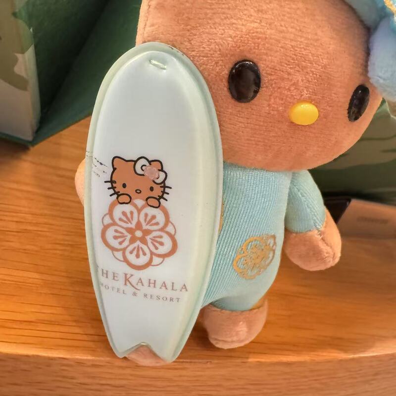 日系卡通动漫灯芯绒卷毛摇粒绒KT猫钥匙扣挂件公仔女生背包挂饰|undefined