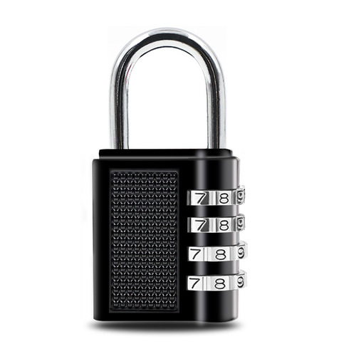 Metal gym locker door lock warehouse car long beam small lock mini suitcase password lock padlock password