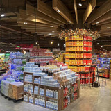 Meichen Display Rack Supermarket Shelce Shuck Стол Стол молоко молоко свай головка подарка подарки на куча головка дисплея дисплей Display Rack