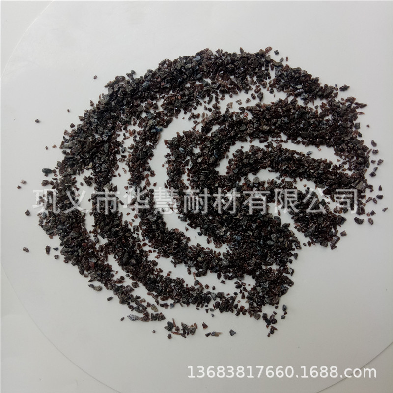 巴马克 球磨 对辊破碎棕刚玉 工矿溜槽用棕刚玉硬度大耐磨损