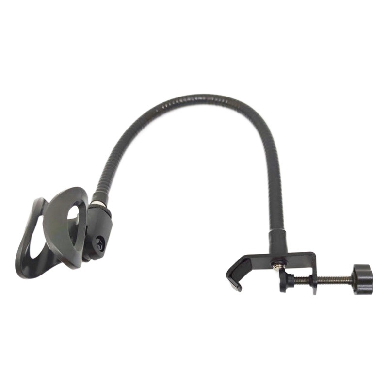 360 grados soporte de micrófono giratorio universal conferencia de escritorio clip de micrófono universal clip de teléfono móvil soporte de clip de posición de transmisión en vivo