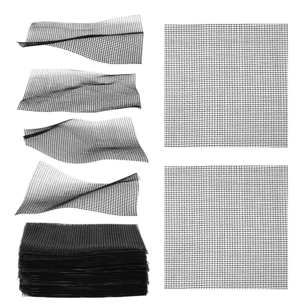 Amazon квадратный цветочный горшок сетчатый коврик 10X10cm суккулентный цветочный горшок нижняя сетка прокладка герметичный грунт