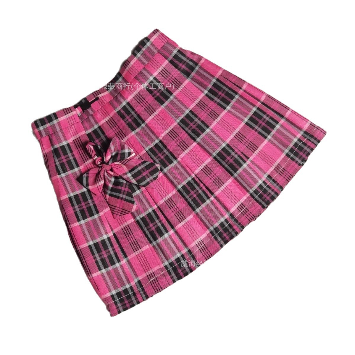 XIAOMEI JK 스커트 높은 허리 달콤한 올매치 스태킹 아카데미 스타일 원피스 2024 가을 겨울 스파이스 소녀 유니폼 스커트