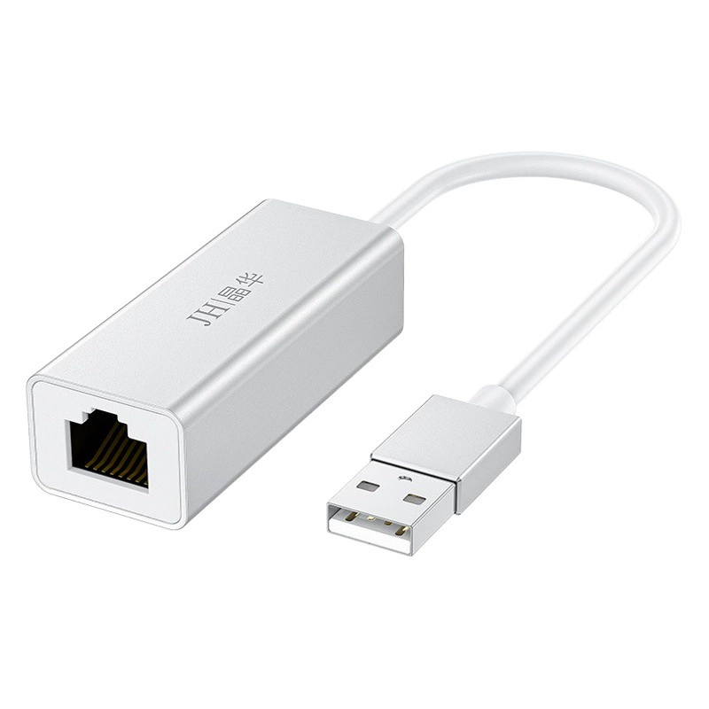 Jinghua новый ноутбук из алюминиевого сплава USB2.0ToRJ45 100 мегабайт преобразователь одной карты Ethernet без накопителя