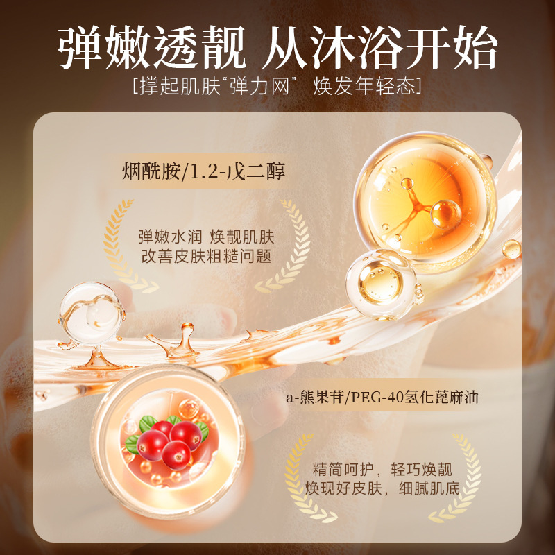 PAZT活性酶小气泡体膜身体嫩白抗皱紧致舒缓保湿滋润焕肤身体乳|undefined
