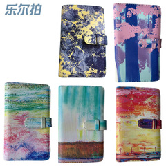 Factory instant mini11 photo album 3 inch 108 large capacity photo storage folder card case PU retro photo album 