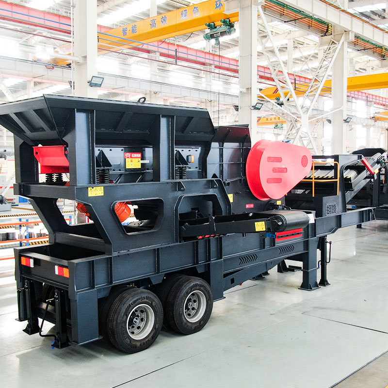 移动石子破碎机设备 柴油机电双驱动 移动破碎机生产厂家 现货直