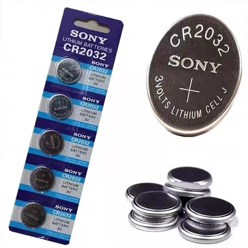 正品原装索尼CR2032 CR2016 CR2025纽扣电池3V电子秤主板汽车遥控