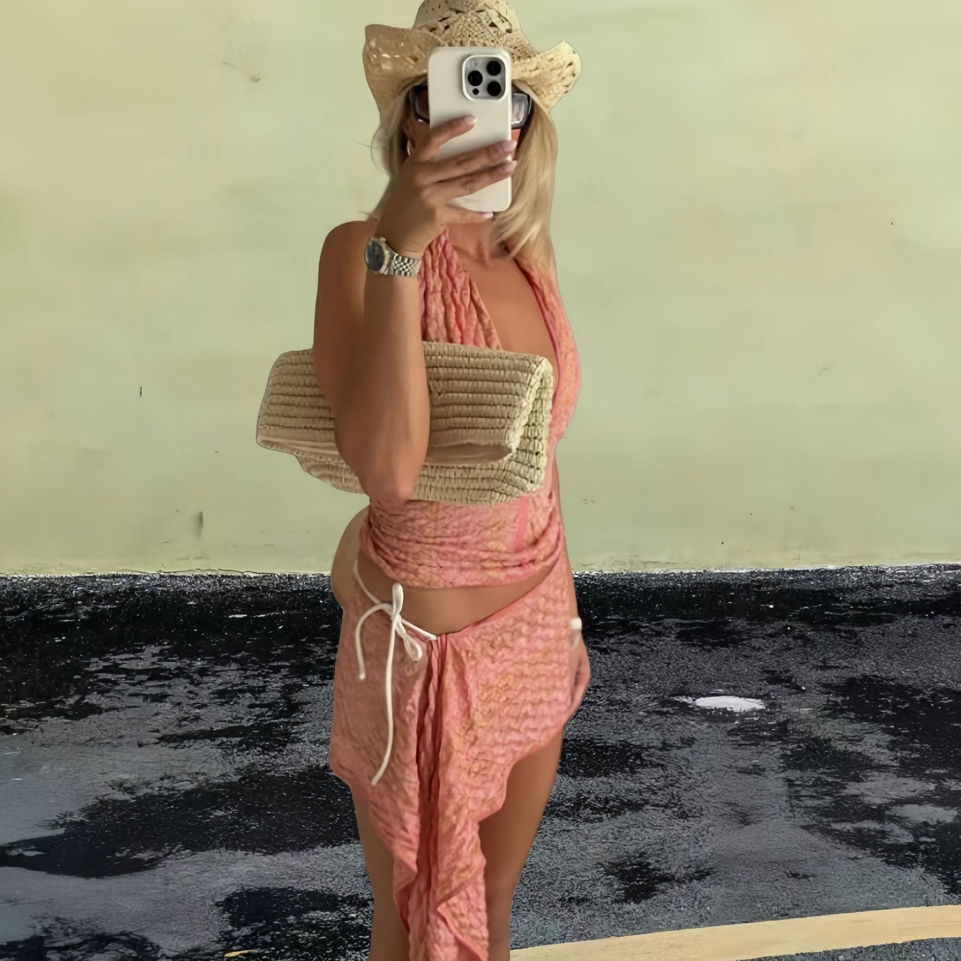 beach summer sexy mini-skirt