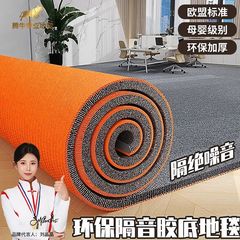 商用办公室大面积满铺加厚地毯灰色卧室隔音客厅家用防滑加厚地垫