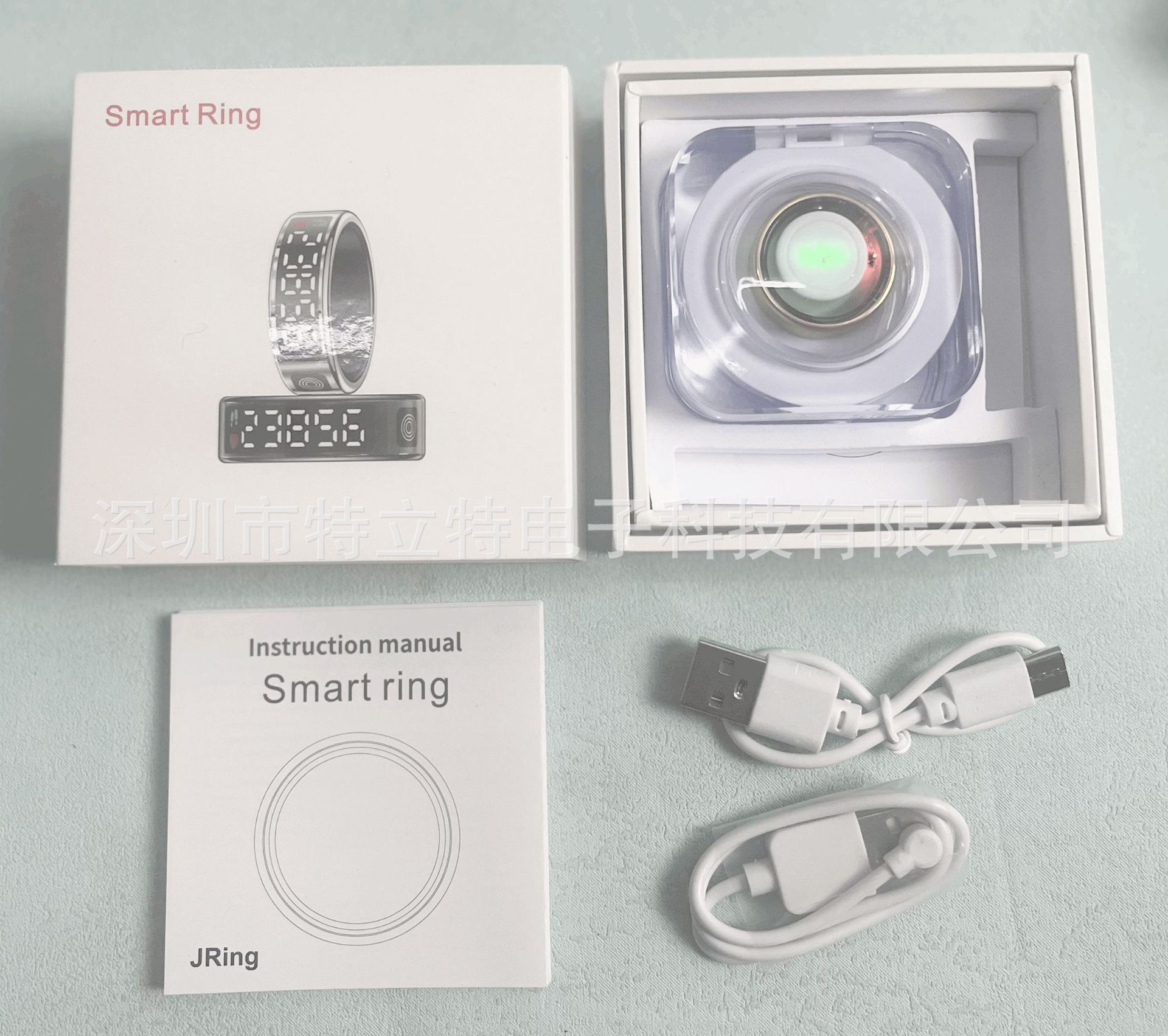 Pantalla SR08 transfronteriza anillo inteligente frecuencia cardíaca oxígeno en sangre ejercicio sueño monitoreo de la salud cepillo anillo de regalo de Douyin