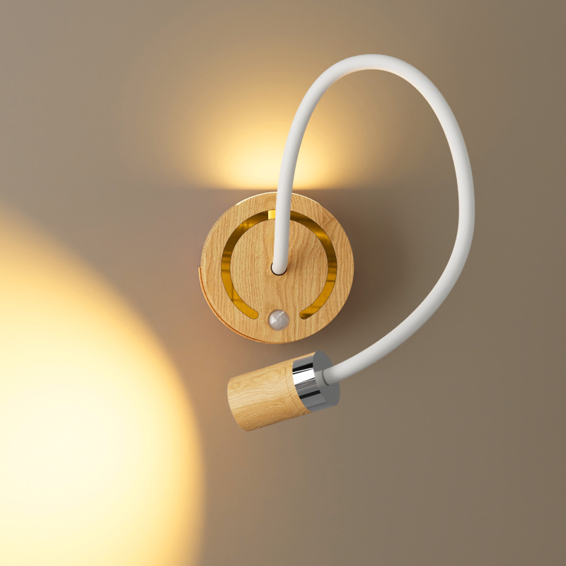 Led Bedroom Desktop DIY Night Light Human Body Sensor Wiring-Free Wall Lamp Charging Desktop Creative Night Light Led Bedroom Desktop DIY Night Light Human Body Sensor Wiring-Free Wall Lamp Charging Desktop Creative Night Light