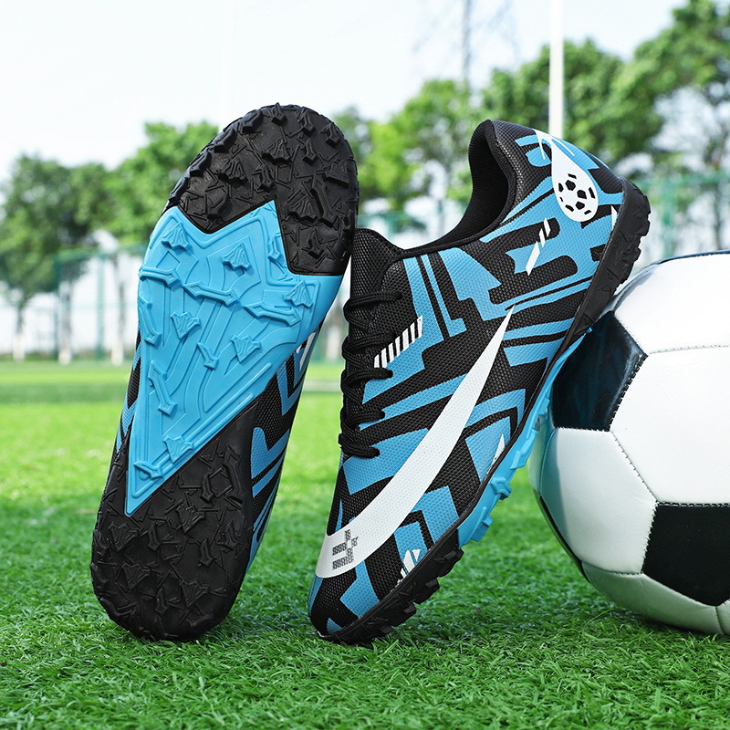 Customizado transfronterizo de clavos largos zapatos de fútbol para hombres adultos entrenamiento de clavos profesionales zapatos de entrenamiento de niños zapatos deportivos de baja altura juveniles image 10