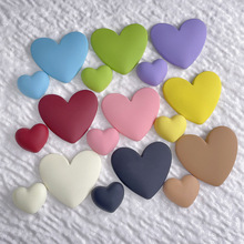 热销爱心数据线保护套树脂饰品配件 diy手机壳手工儿童发夹材料包