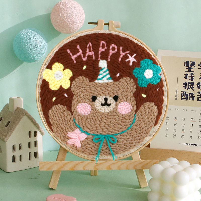 ロシアのスタンプ刺繍手作り diy ウール絵画カップルヘビ年装飾品刺繍ギフト材料パッケージ|undefined