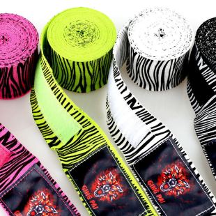 Jingpai Pure Cotton Muay Thai Sanda Boxing Bandage Sports Sweat Absorbing Band Tie Hand Wrapping Band Hand Guard Band Half Finger Knuckles