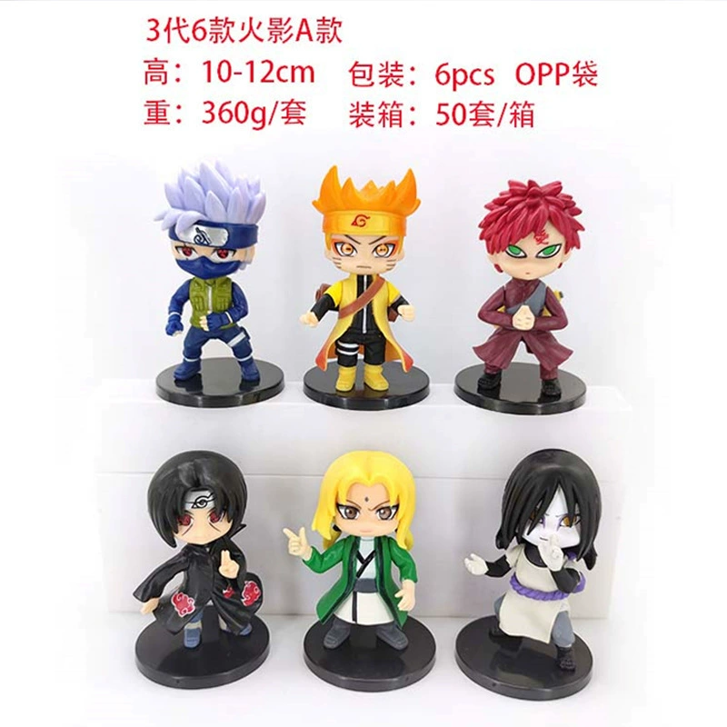 Naruto Naruto Q версия серия самодельные куклы Сасуке Наруто Я люблю Ло Илк кукла модель оптовая