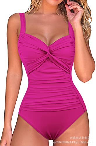 2023 Amazon popular traje de baño de una pieza para mujer traje de baño de contracción del vientre traje de baño cruzado delantero image 8