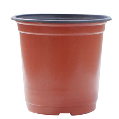 Factory direct sales two-color plastic flower pot PP two-color flower pot nursery pot nutrition bowl green plant gardening succulent pot