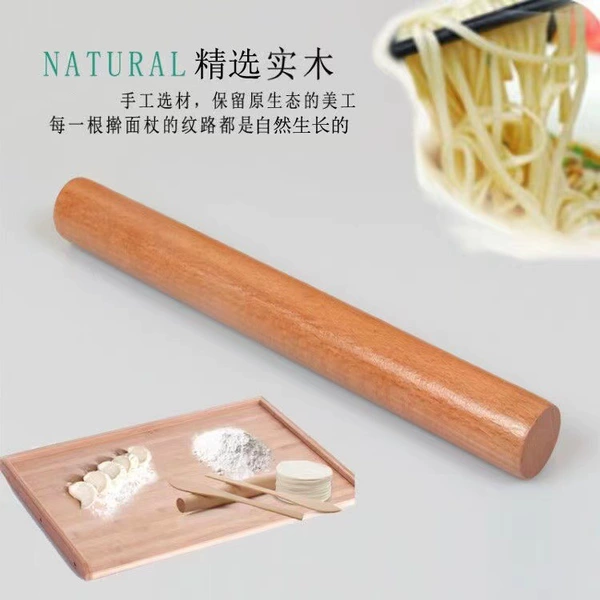 Solid wood rolling pin