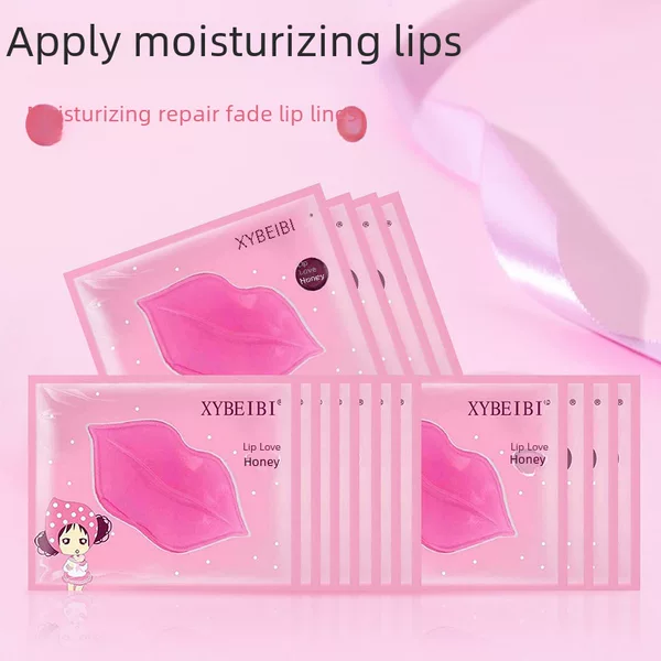 Cross-Border Trade Lip Mask, Exfoliating Dead Skin, Exfoliating and Rejuvenating Skin, Hydrating and Moisturizing Patch-Type Lip Balm