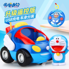 子供のドラえもんリモートコントロールカー子供のおもちゃの車ドラえもん漫画少年電動リモートコントロールレーシングカーリモートコントロールカー