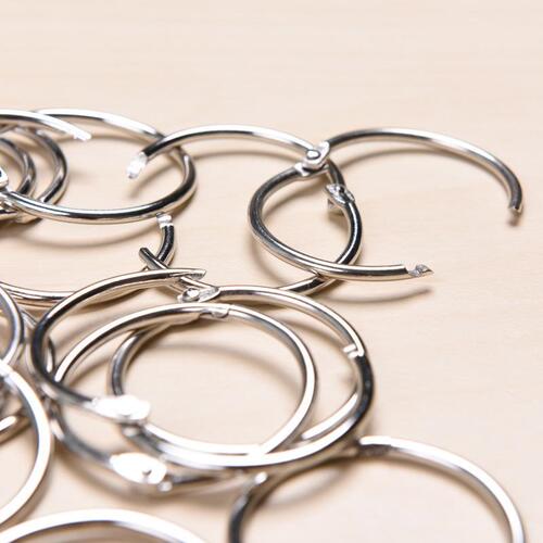 5YA1 movable opening curtain ring, hanging ring, round ring buckle, stainless steel solid bed curtain, silent circle ring curtain rod