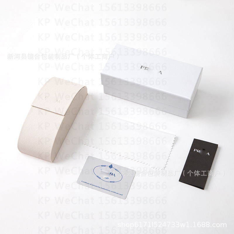 Spot al por mayor nueva caja de gafas de marca de alta gama de moda caja de gafas de sol de alta gama caja de embalaje completa