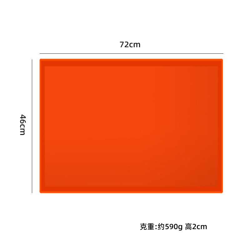 Transfronterizo dedicado horno de barbacoa horno de silicona estera bandeja de hornear estera protectora al aire libre camping de alta temperatura de silicona resistente a la barbacoa estera