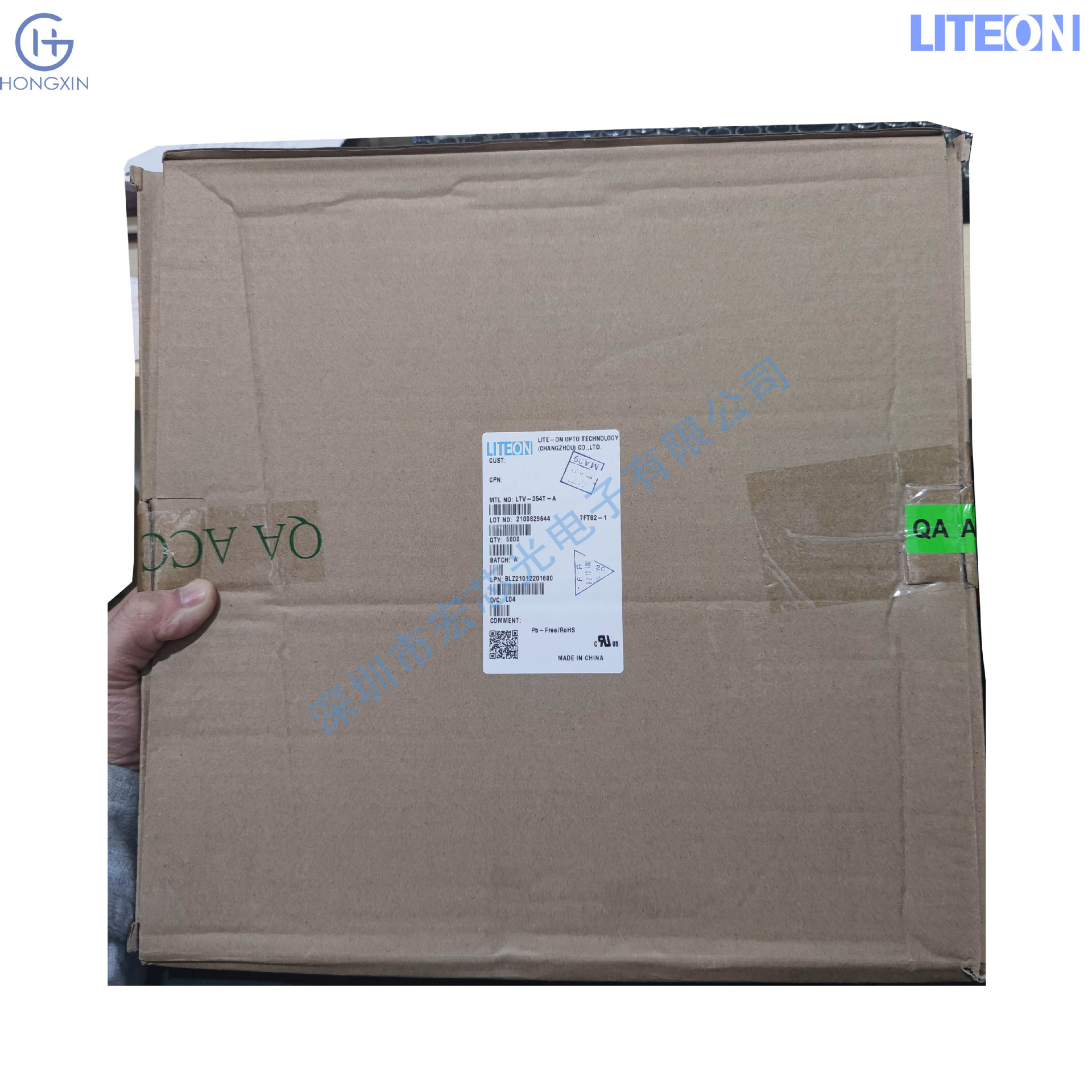 LTV-354T-TP-B 反向封装SOP4 三端双向晶体管输出光耦 栅极驱动IC